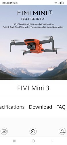 Fimi mini drone caméra - fimi, 4k