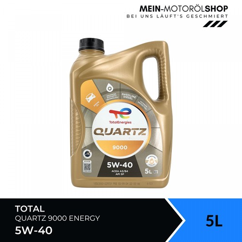 Total quartz 9000 energy 40 - 9000, 5w-40