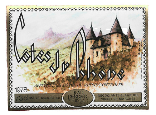 Etiquette label côtes - etiquette,