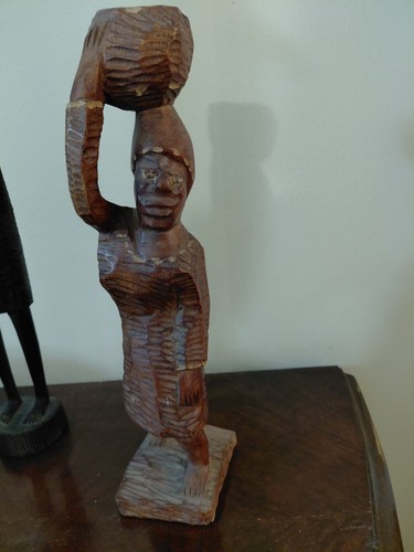 Scultura africana legno - scultura, in