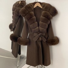Cappotto lungo lana double