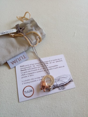 Collana tuum gaia argento - tuum, ed