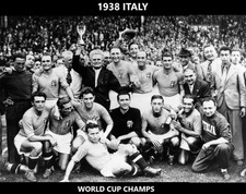 1938 ITALIA FOTO SQUADRA 8X10