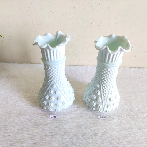 Vintage bianco opaline vetro - vintage,