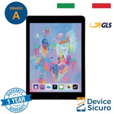 Apple iPad 9.7 2017 128gb Wifi rigenerato buono ricondizionato grado AB