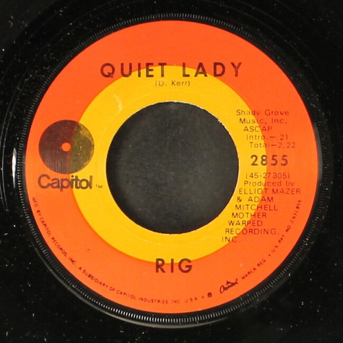Rig quiet lady - quiet,