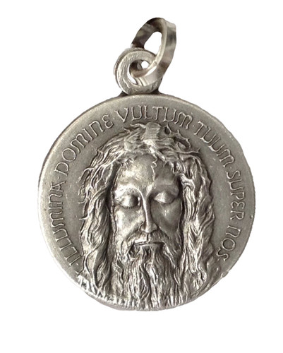 Medaglietta volto santo - medaglietta, "