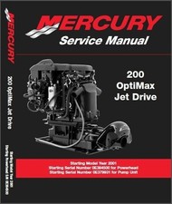 Mercury 200 optimax jet - 200,