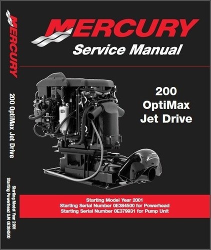Mercury 200 optimax jet - 200, drive