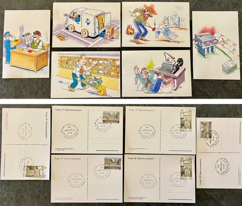 Italia 1989 cartoline - cartoline, maximum
