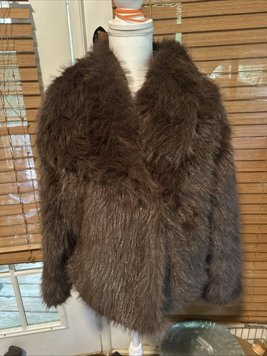 Cappotto pelliccia sintetica - cappotto,