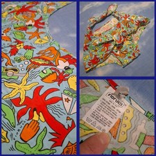 PAREO Culotte Beach Cover-up  woman vintage FIORUCCI tg.M made Italy New! RARE