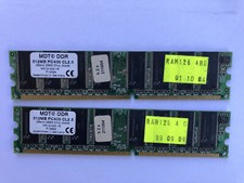 2pz MDT DDR RAM 256mb pc400 CL2.5 2BANK 512MB CHIP (32X8) M512-400-16