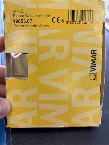 Vimar 19653 07 - 19653.07, placca