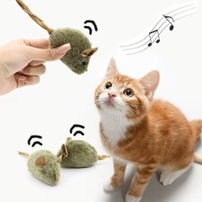 Peluche interattivo topo gatto