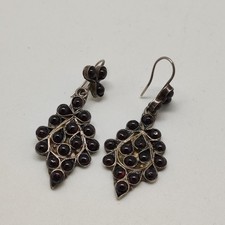 Coppia orecchini grappolo in
