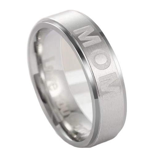 Anello mom acciaio - mom,