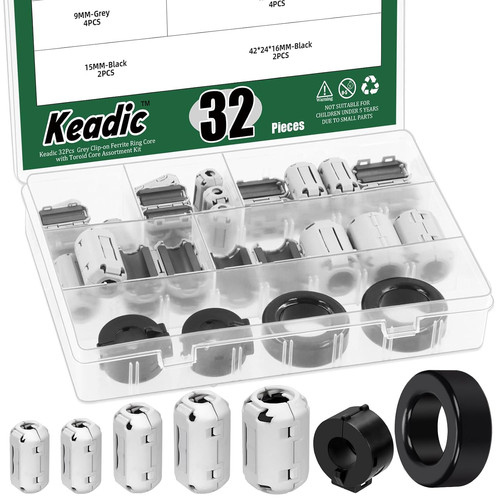Anelli ferrite a clip - 32,