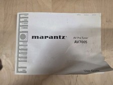 Marantz AV Pre Tuner AV7005