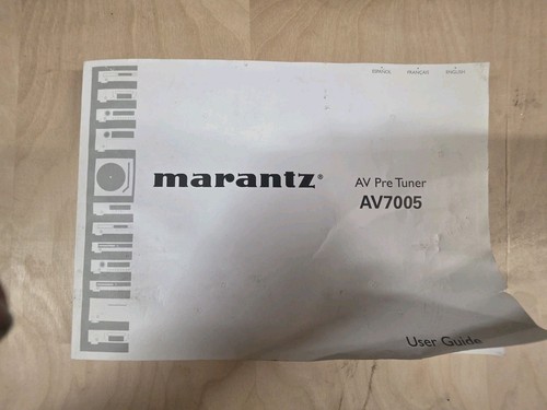 Marantz pre tuner - av,