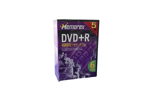 Memorex 7gb dvd - dvd+r, confezione