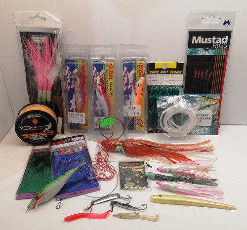 Lotto stock materiale pesca - lotto,