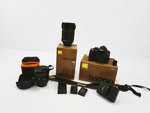 Kit nikon d3200 - +nikkor, 18-105
