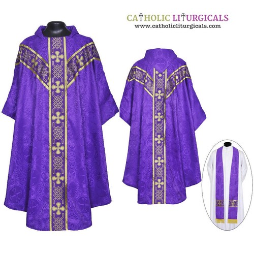 Collo viola gotico set - collo,