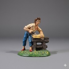 Statuina presepe in cartapesta