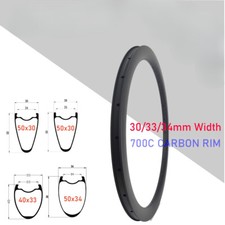 Cerchi in carbonio 700C bici