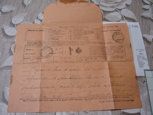 Italia 1932 autografo eugenio - autografo,