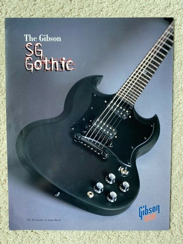 Brochure originale gibson - brochure,