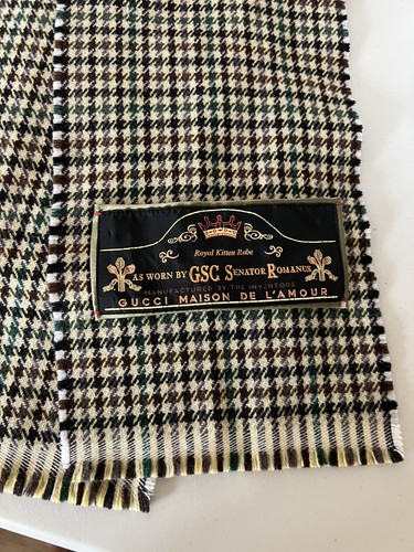 Sciarpa lana gucci maison - di,