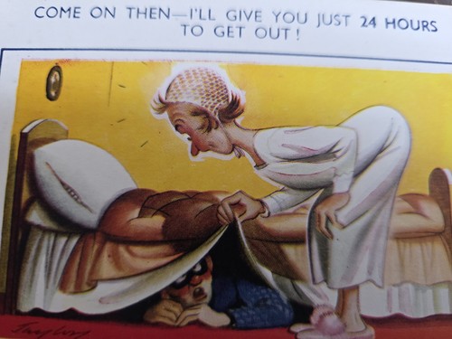 Bamforth comic postcard cone - bamforth,