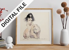 Frank Frazetta Splendido Nudo