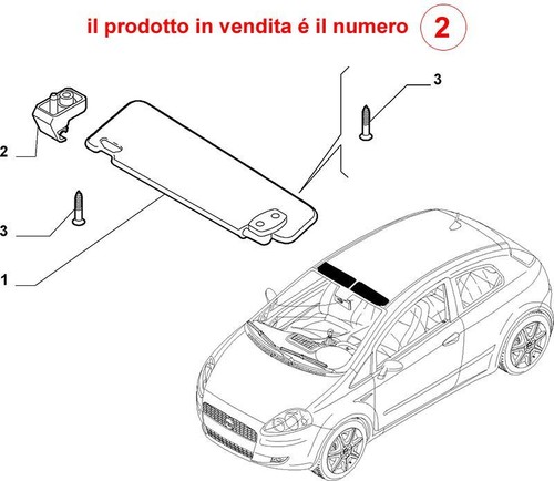Gancio supporto aletta - gancio,