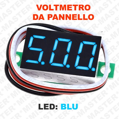 Voltmetro digitale pannello - digitale, da