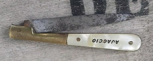 Vendetta corse couteau ancien - couteau,