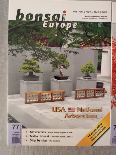 Lotto riviste bonsai - lotto, europe