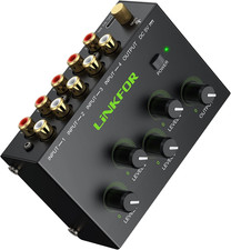 Mixer Audio 4 Canali Attivo