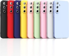 COVER + PELLICOLA VETRO PER SAMSUNG GALAXY A35 5G CUSTODIA SILICONE TEMPERATO