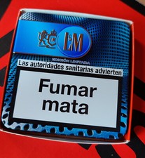 PACCHETTO SIGARETTE IN METALLO VUOTO 