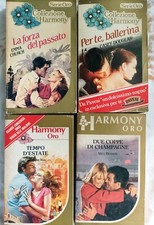 4 libri COLLEZIONE HARMONY SERIE ORO