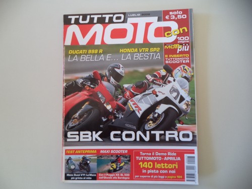 Tuttomoto 2002 ducati 998 - tuttomoto,