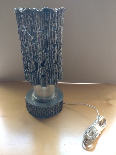 Lampada brutalista peltro - in,
