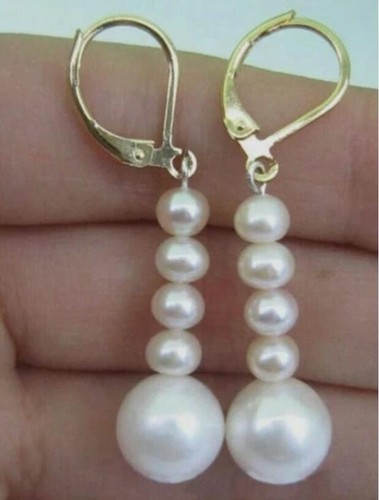 Orecchino perle aaa bianco - aaa,