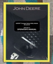JOHN DEERE CS CX GATOR Manuale