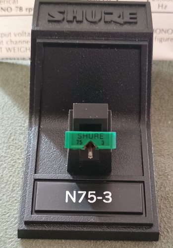 Puntina originale shure n75 - originale, n75-3