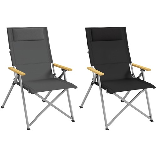 Outsunny sedia pieghevole con - sedia,