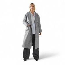 Glamorous cappotto grigio con revers classico